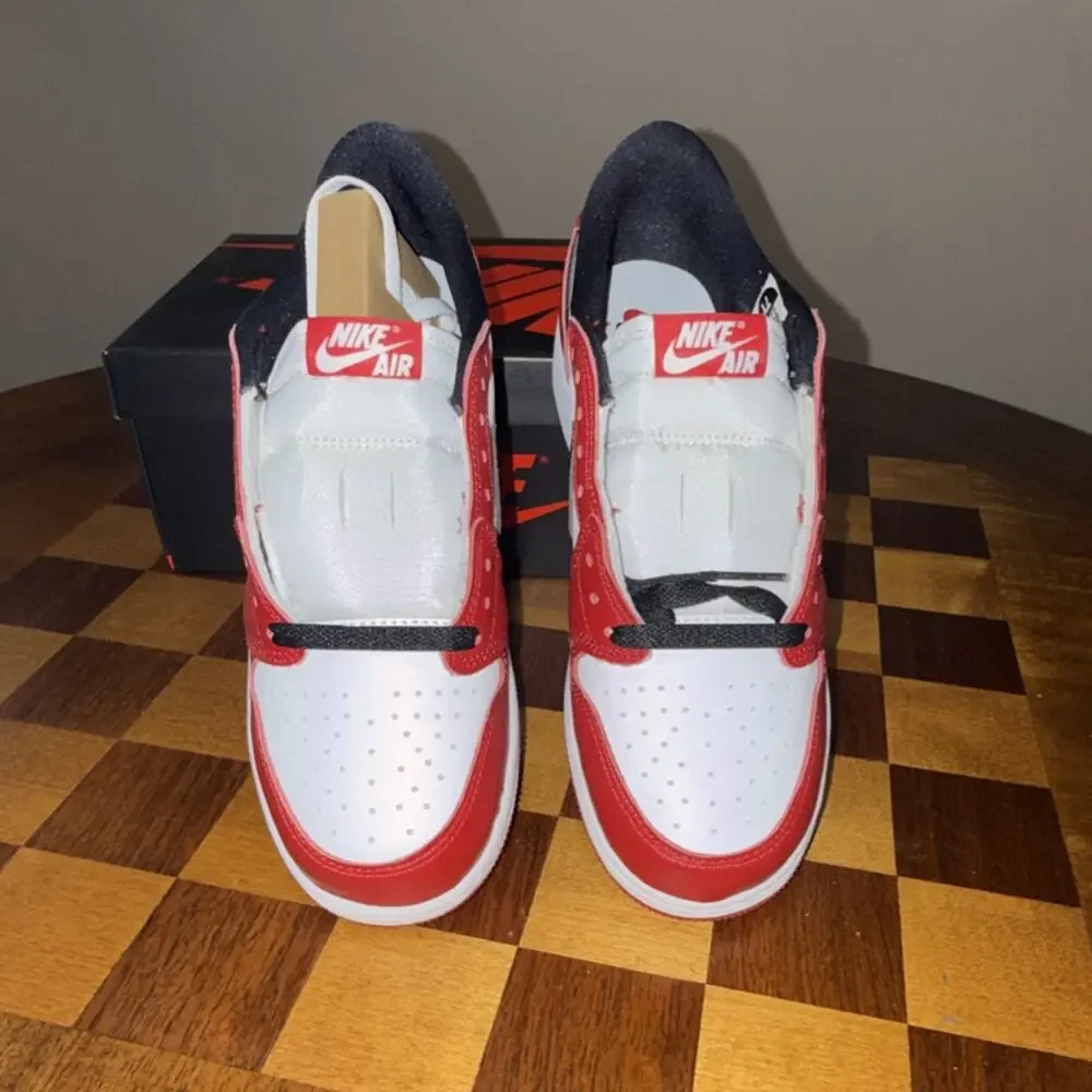 Size 7Y - 8.5W- Jordan 1 Low OG Varsity Red HQ6999-600 GS NEW
